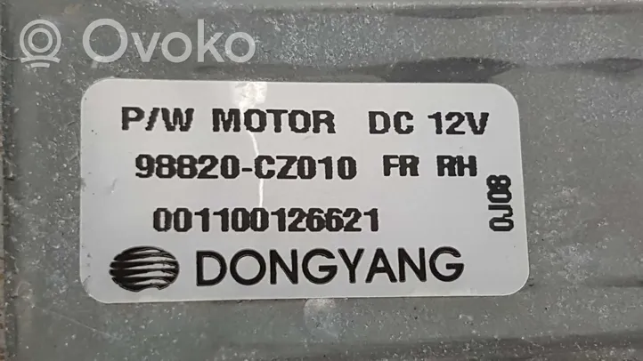 SsangYong Korando Alzacristalli della portiera anteriore con motorino 98820CZ010