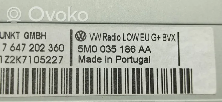 Volkswagen Polo V 6R Unité / module navigation GPS 5M0057187AX