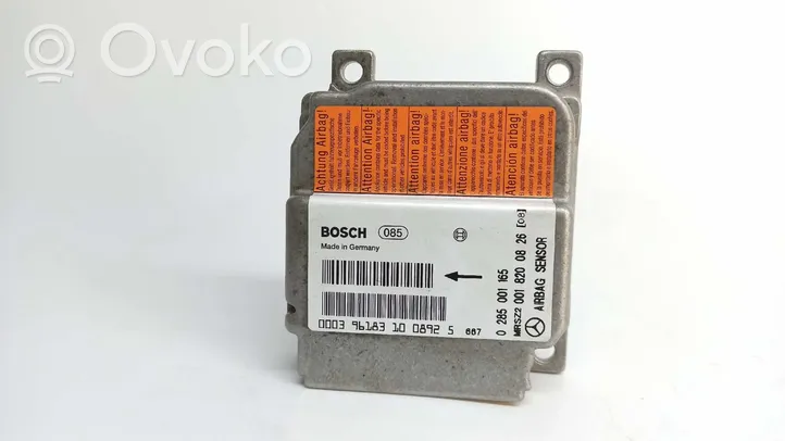 Mercedes-Benz S W140 Airbag control unit/module 0285001165