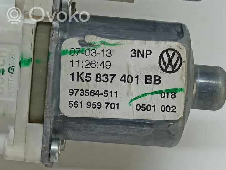 Volkswagen Golf VI Etuoven sähkökäyttöinen ikkunan nostin 0130822229