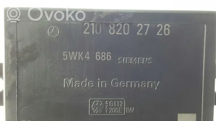 Mercedes-Benz E W210 Inne komputery / moduły / sterowniki 5WK4686