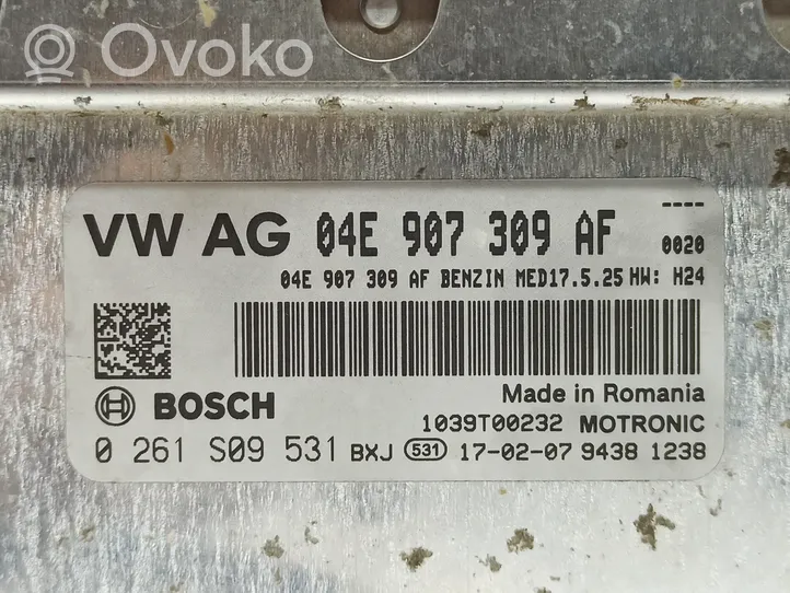 Seat Ibiza IV (6J,6P) Unité de commande, module ECU de moteur 0261S09531