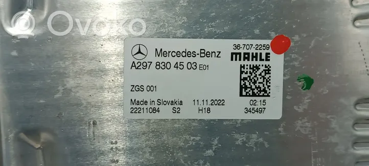 Mercedes-Benz EQS V297 Valvola ad espansione dell’aria condizionata (A/C) A2978304503