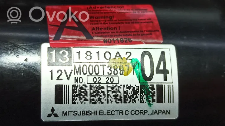 Mitsubishi ASX Starter motor M000T38971