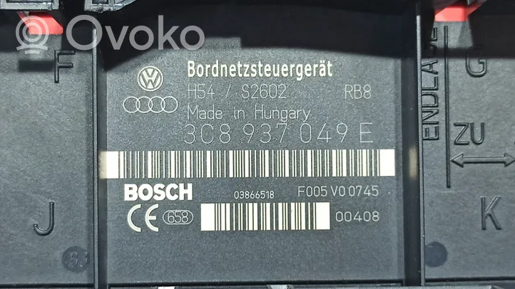 Volkswagen PASSAT CC Moduł / Sterownik komfortu 3C8937049AC