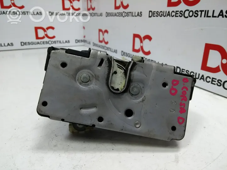 Opel Corsa D Zamek drzwi przednich 13258274