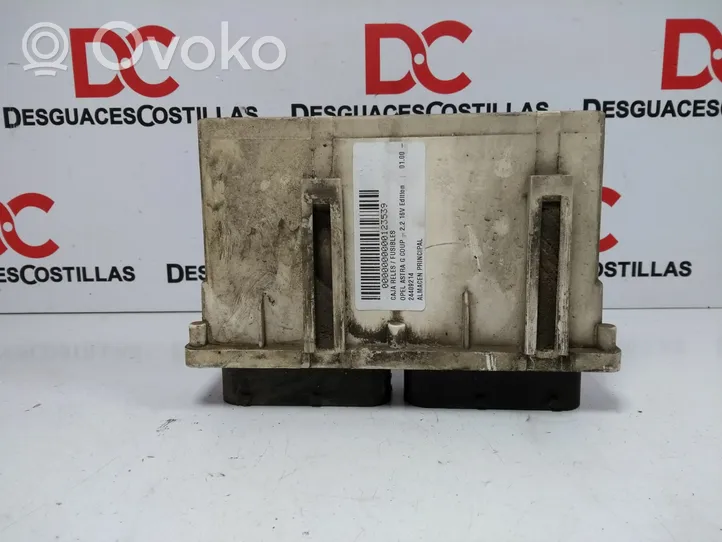 Opel Astra G Sulakemoduuli 24409214