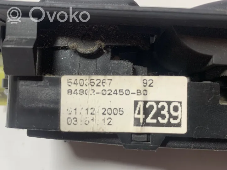 Toyota Corolla E120 E130 Sähkötoimisen ikkunan ohjauskytkin 848200F030