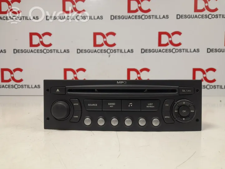 Citroen C5 Radio/CD/DVD/GPS head unit 9663080277