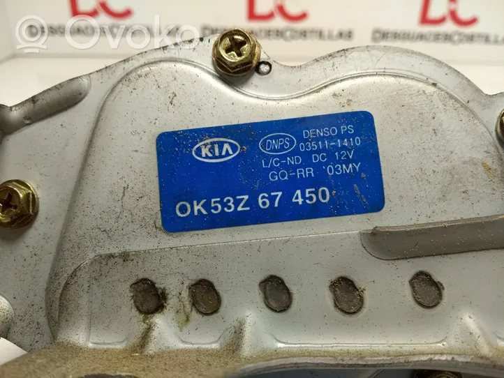 KIA Carnival Motor del limpiaparabrisas trasero 0K53Z67450