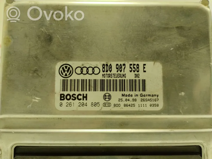 Audi A4 S4 B5 8D Dzinēja vadības bloks 8D0907558E