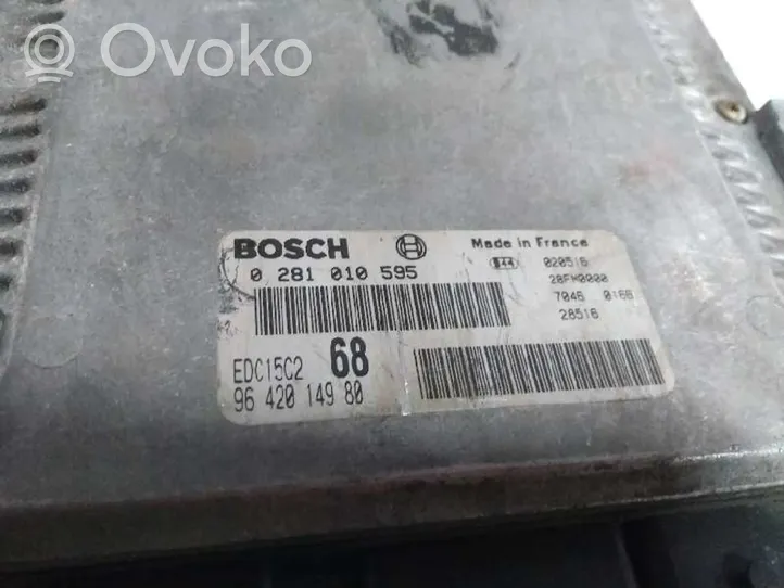 Citroen Xsara Picasso Sterownik / Moduł ECU 9642014980