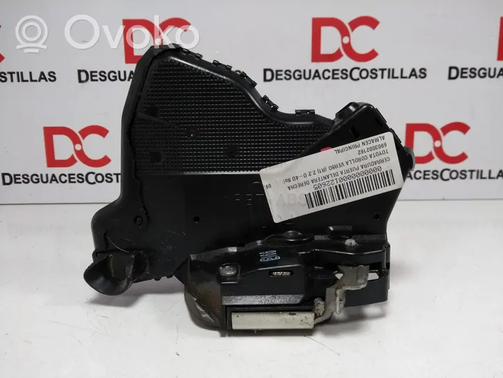 Toyota Corolla Verso AR10 Serratura portiera anteriore 6903002162