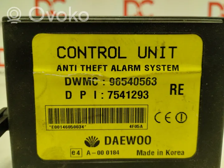 Daewoo Kalos Ajonestolaitteen ohjainlaite/moduuli 96540563