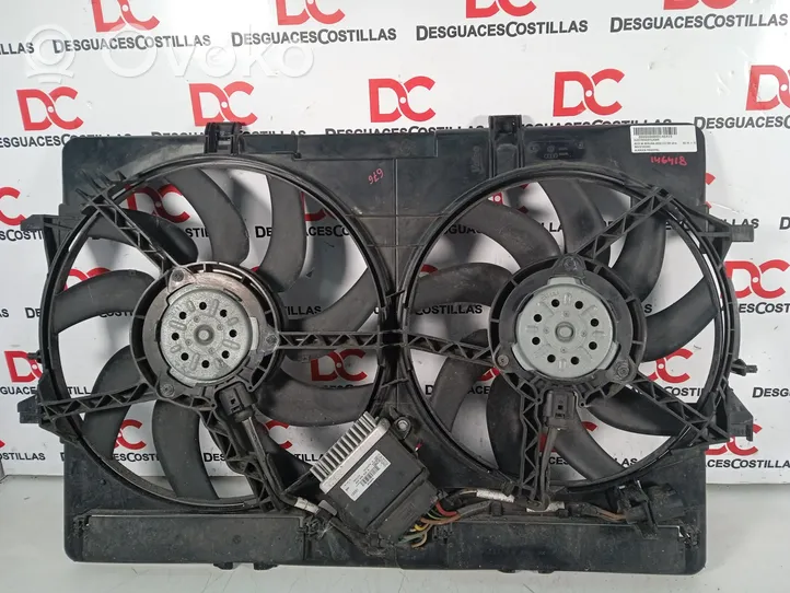 Audi A6 S6 C7 4G Ventilatore di raffreddamento elettrico del radiatore 8K0121003AD