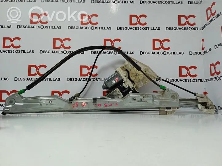 Citroen C5 Elektryczny podnośnik szyby drzwi przednich 9632531880