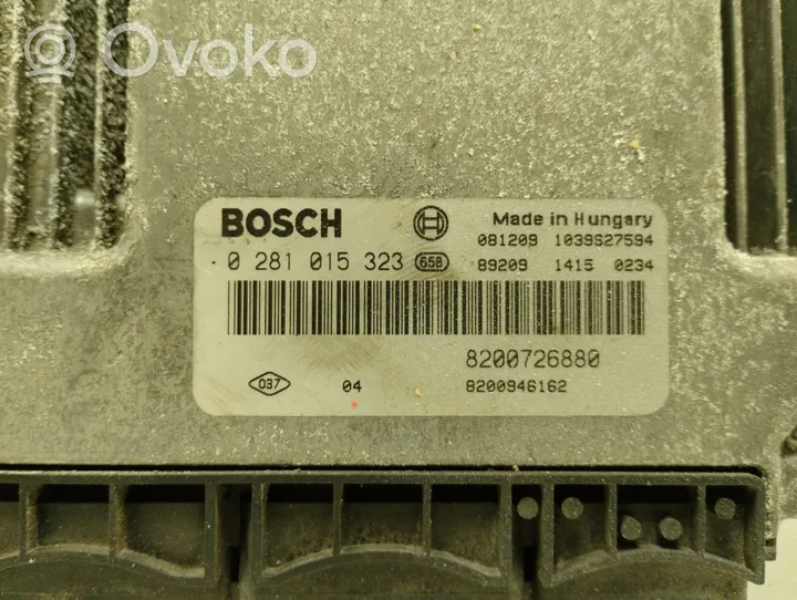 Renault Laguna III Sterownik / Moduł ECU 0281015323