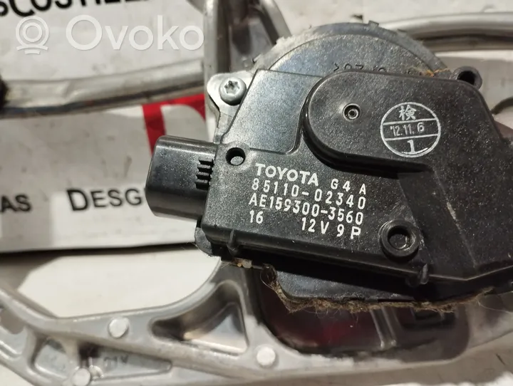 Toyota Auris E180 Valytuvų mechanizmo komplektas 8511002340