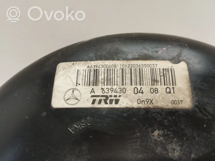 Mercedes-Benz Vito Viano W639 Wspomaganie hamulca A6394300408