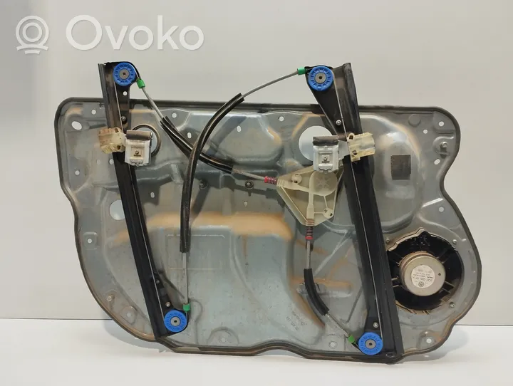 Volkswagen Polo Front door electric window regulator 6Q4837756