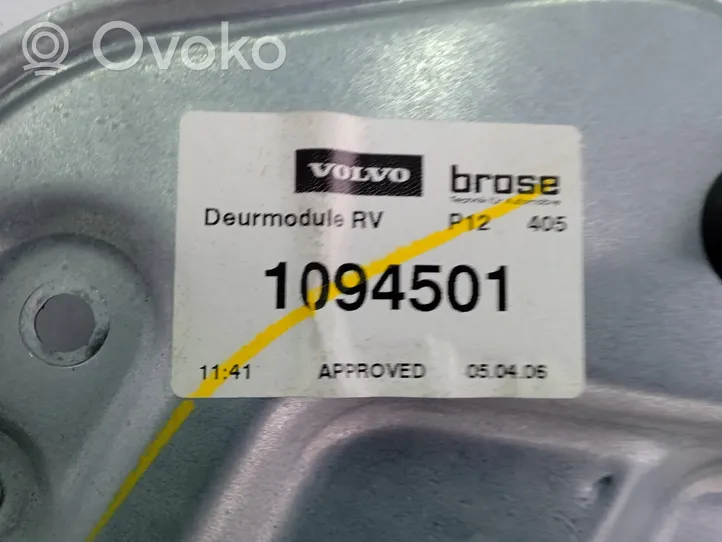 Volvo V50 Podnośnik szyby drzwi z silniczkiem 8679081