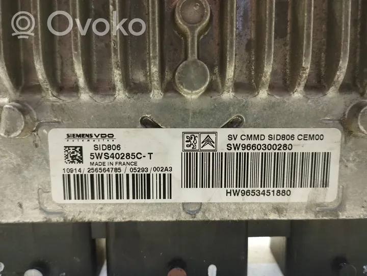 Citroen C2 Sterownik / Moduł ECU 9660300280