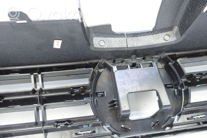 Volkswagen Golf Sportsvan Grille calandre supérieure de pare-chocs avant 510853651L