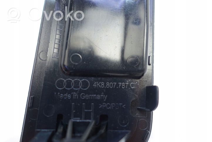 Audi A7 S7 4K8 Tappo/coperchio ugello a spruzzo lavafari 4K8807787C