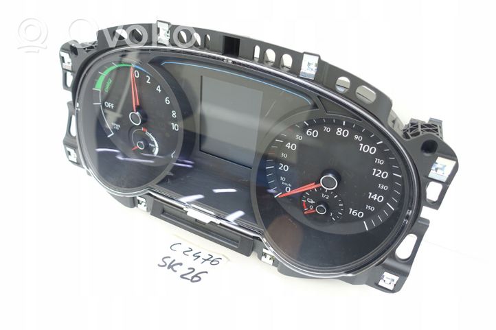 Volkswagen e-Golf Compteur de vitesse tableau de bord 5GE920755D