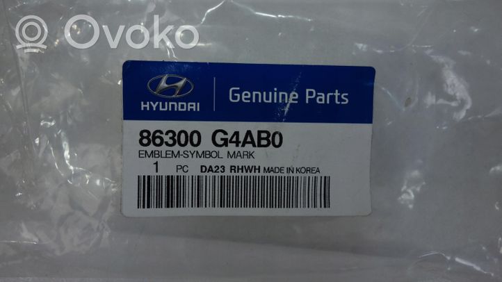Hyundai i30 Gamintojo ženkliukas 