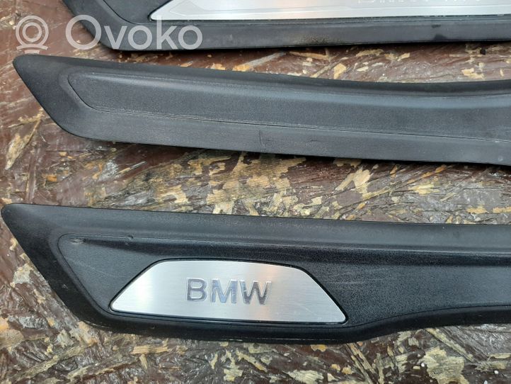 BMW 3 F30 F35 F31 Garniture de protection de seuil intérieur 7289217