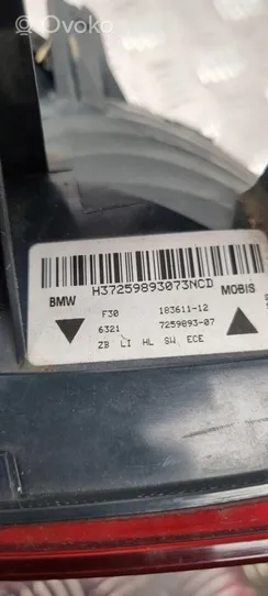 BMW 3 F30 F35 F31 Galinis žibintas kėbule 7259893