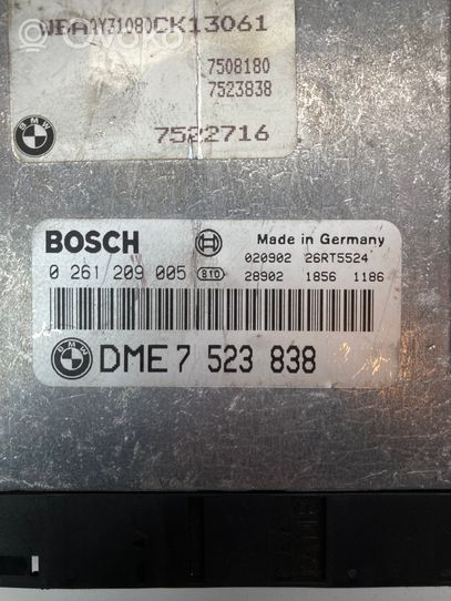 BMW 3 E46 Komputer / Sterownik ECU silnika 7523838