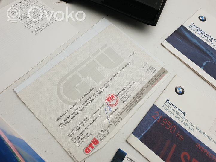 BMW 5 E39 Carnet d'entretien d'une voiture 