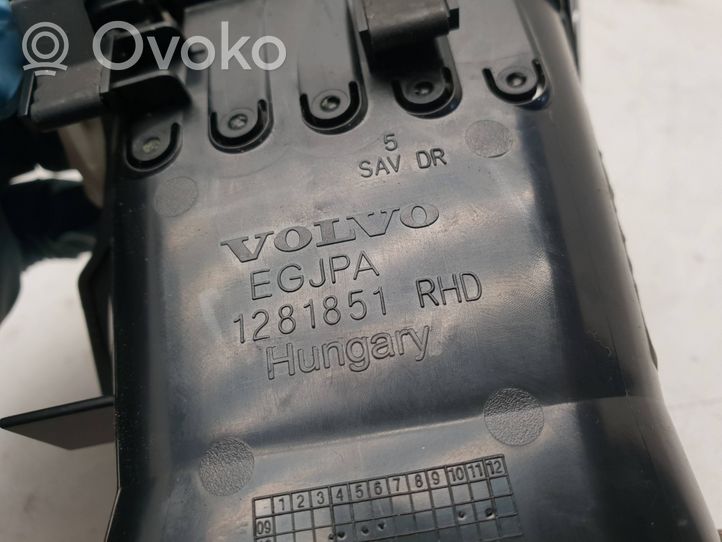 Volvo V60 Boczna kratka nawiewu deski rozdzielczej 1281851