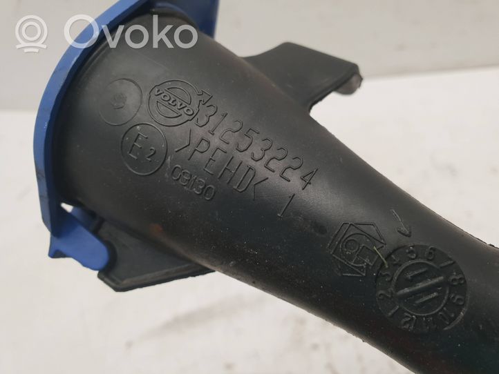 Volvo V60 Rurka wlewu płynu do spryskiwaczy szyb 31253224