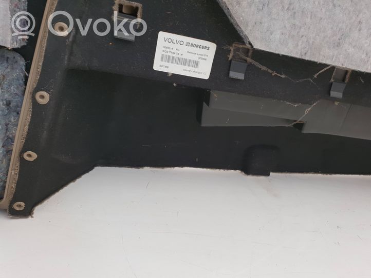 Volvo XC90 Dolny panel schowka koła zapasowego 39861667