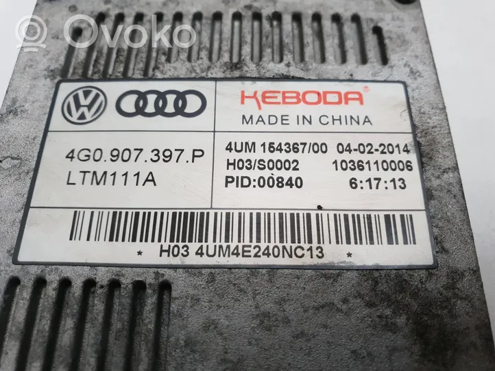 Audi A6 S6 C7 4G Žibinto blokelis/ (xenon blokelis) 4G0907397P
