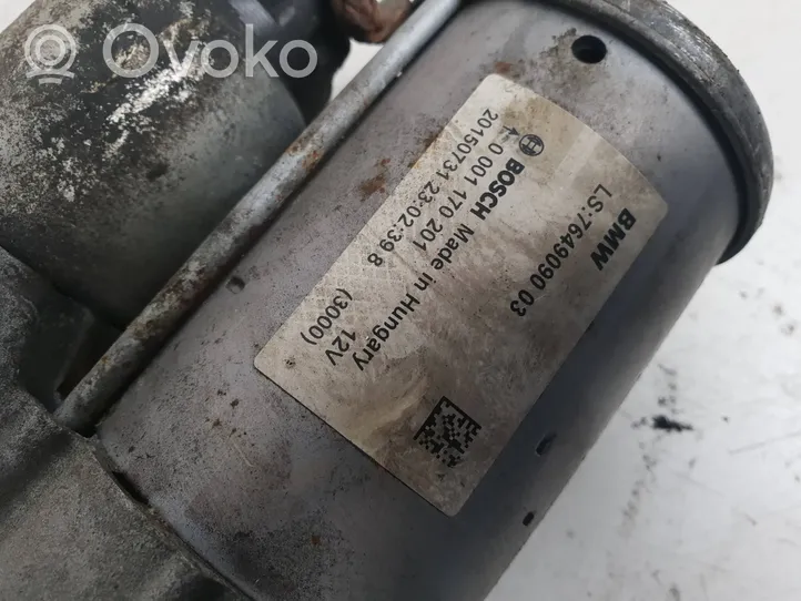 Mini Cooper F57 Starter motor 7649090