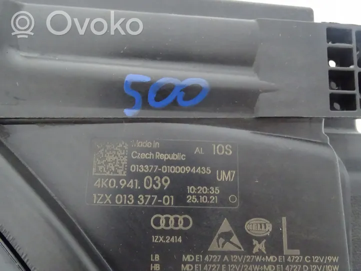 Audi A6 S6 C8 4K Etu-/Ajovalo 4K0941039