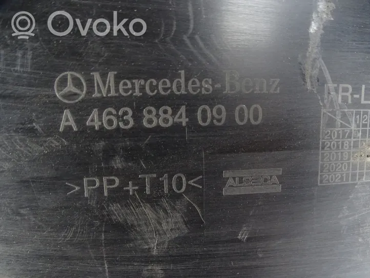 Mercedes-Benz G W463 Etupyörän sisälokasuojat A4638840900