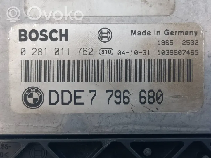 BMW 5 E60 E61 Komputer / Sterownik ECU silnika 7796680