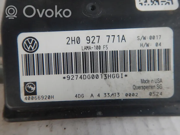 Volkswagen Amarok Sterownik / Moduł napędu 2H0927771A