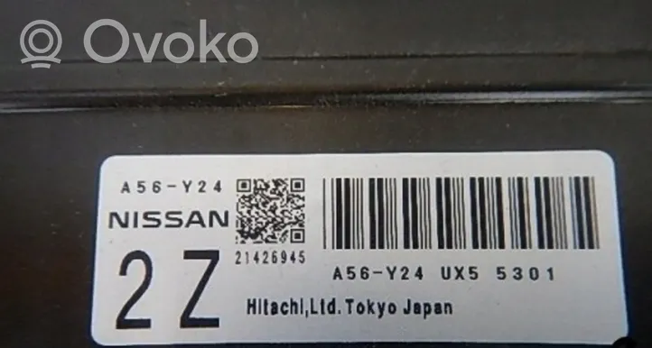 Nissan X-Trail T30 Moottorinohjausyksikön sarja ja lukkosarja A56Y24