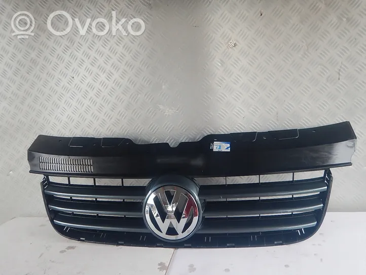 Volkswagen Transporter - Caravelle T5 Grille calandre supérieure de pare-chocs avant 7H5807101