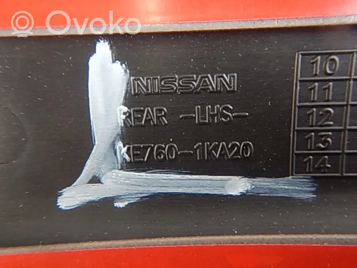 Nissan Juke I F15 Rivestimento portiera posteriore (modanatura) KE7601KA20