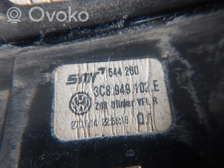 Volkswagen PASSAT CC Copertura in plastica per specchietti retrovisori esterni 3C8949102X