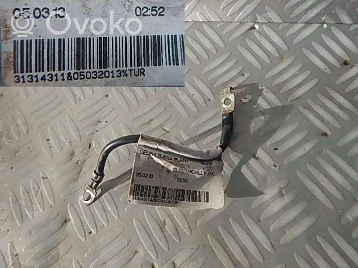 Volvo V60 Câble négatif masse batterie 30786298