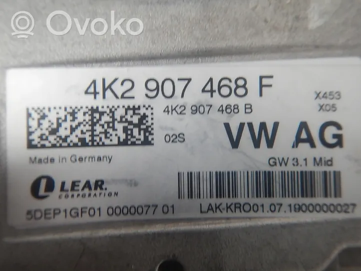 Audi A6 S6 C8 4K Módulo de control Gateway 4K2907468F