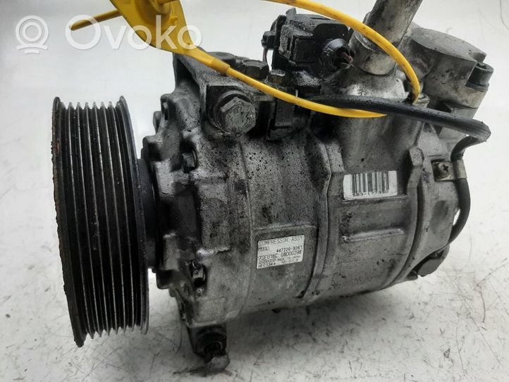 Audi A8 S8 D5 Ilmastointilaitteen kompressorin pumppu (A/C) 4472209261